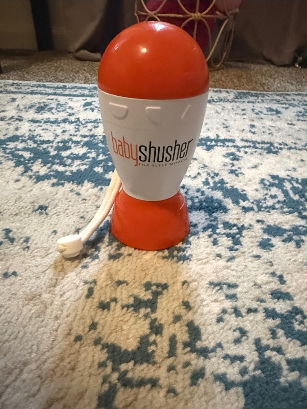 Baby Shusher Soothing Sleep Sound Machine - Orange